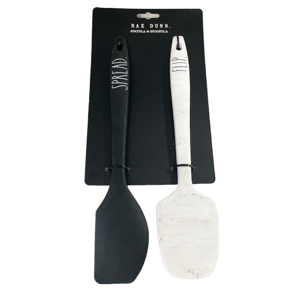 NEW Rae Dunn SPREAD & FLIP Utensil Set/2 👩‍🍳 - Picture 1 of 4